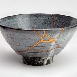 Kintsugi-tradycyjna japońska technika klejenia ceramiki złotem
