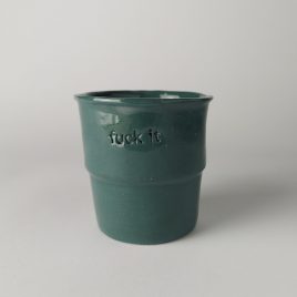 PAPERCUP / GREEN / FUCK IT