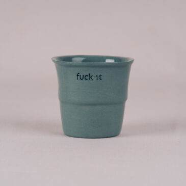 PAPERCUP / GREEN / Fuck it